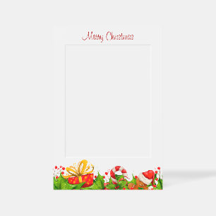 Holiday Party Merry Christmas Custom Text Selfie Frame