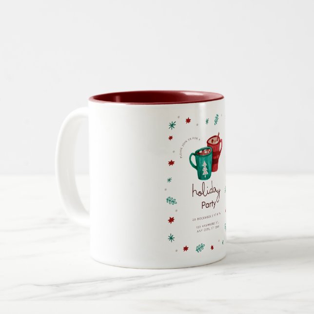 Holiday Party Mug (Front Left)