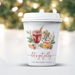 Holiday Party Paper Cups