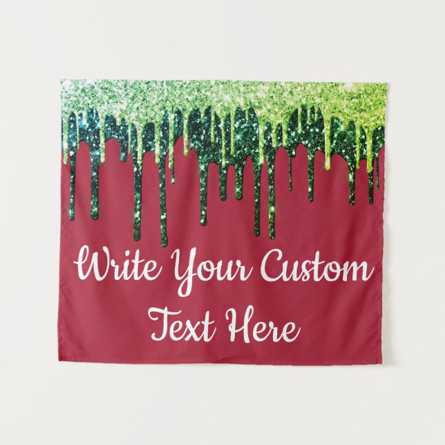 Holiday Party Photo Booth Backdrop Ugly Christmas (Front (Horizontal))