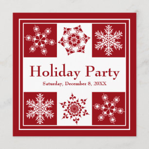 Holiday Party Scandinavian Christmas Smorgasbord Invitation