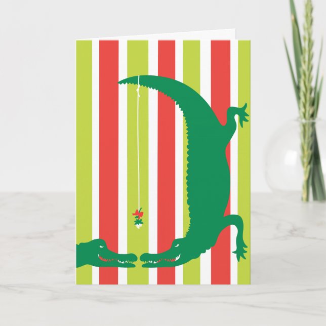 Holiday Passion with Stripes Card (Front)