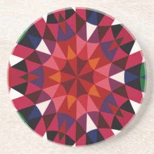 Holiday Pattern Drink Coaster