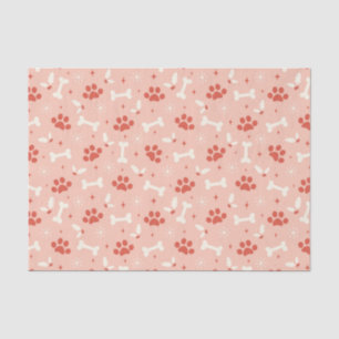 Holiday Paws & Bones Christmas Pattern Tissue Paper