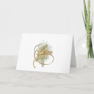 Holiday Peace and Good Will Card