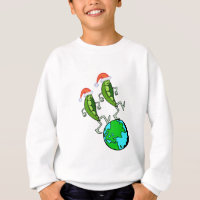 Holiday Peas on Earth Sweatshirt