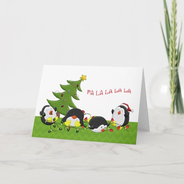 Holiday Penguin Fun (Front)