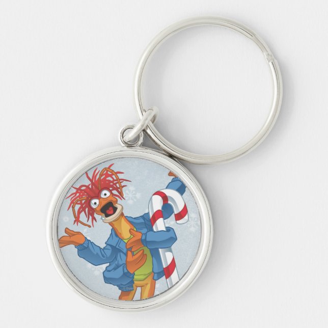 Holiday Pepe Keychain (Front)