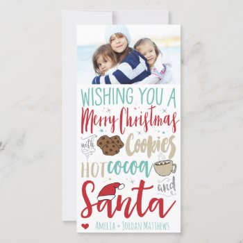 Holiday Photo Card by KarisGraphicDesign at Zazzle