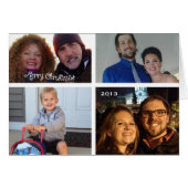Holiday Photo Card (Front Horizontal)