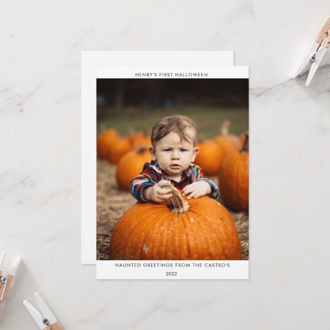 HOLIDAY PHOTO CARD (Front/Back In Situ)