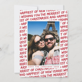 Holiday Photo Card *Christmas Graffiti*