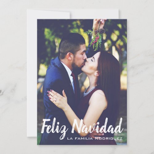 Holiday Photo Card _ Feliz Navidad