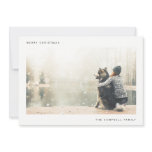 HOLIDAY PHOTO CARD | Modern Minimal Dot Christmas HOLIDAY PHOTO CARD | Modern Minimal Dot Christmas