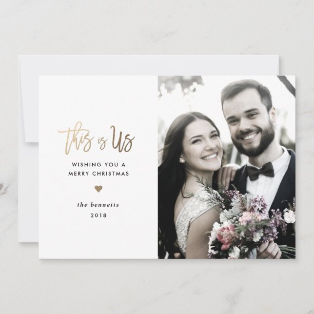 Holiday Photo Card *This Is Us* (Front)