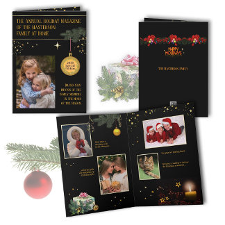 Holiday "Photo Magazine" of your Family Card