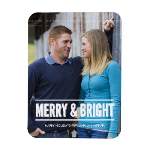 Holiday Photo Magnets Personalized Christmas