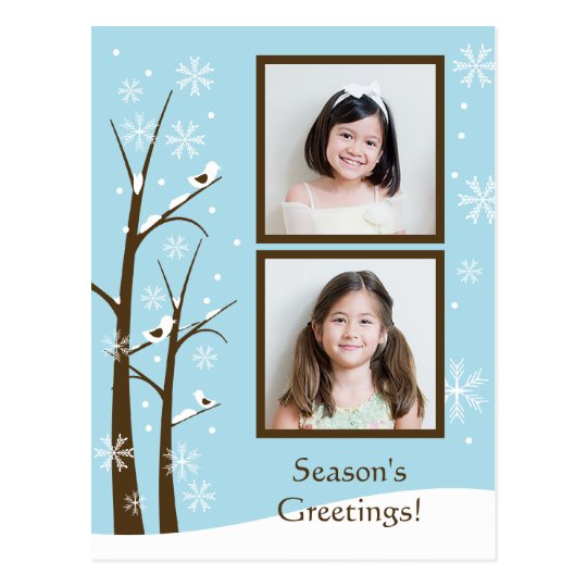 Holiday Photo Postcard