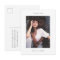 HOLIDAY PHOTO THANK YOU CARD | Modern Minimal Dot