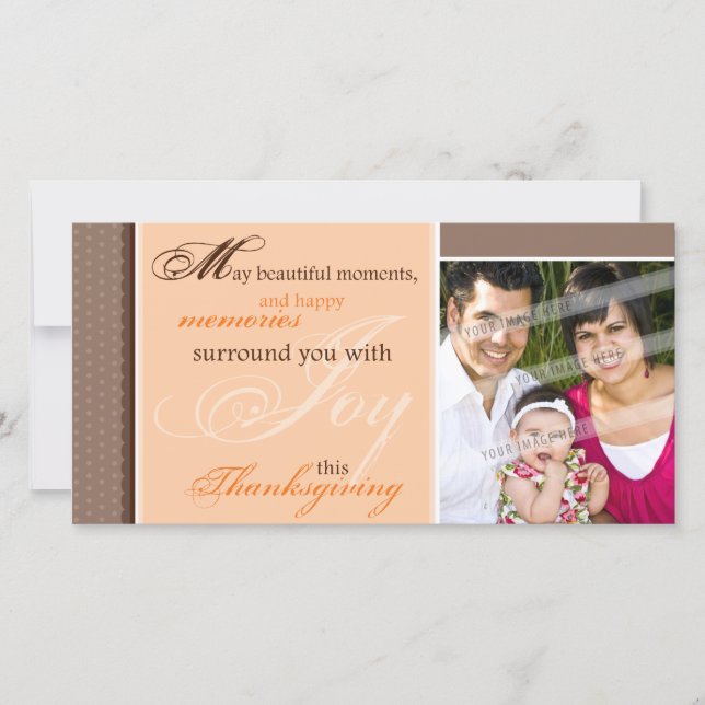 HOLIDAY PHOTOCARD :: inspirational joy 5 Card (Front)