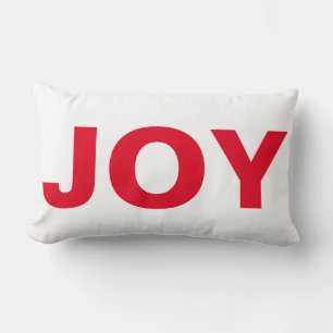 Holiday Pillow-JOY Lumbar Pillow
