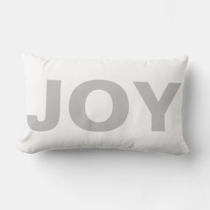 Holiday Pillow-JOY Lumbar Pillow