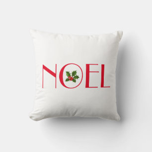 Holiday Pillow-Noel Throw Pillow