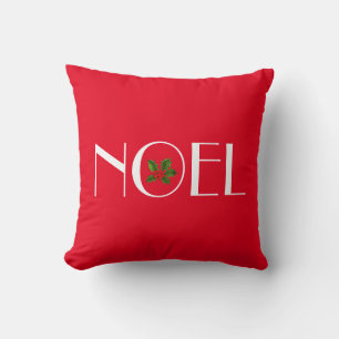 Holiday Pillow-Noel Throw Pillow