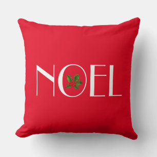 Holiday Pillow-Noel Throw Pillow