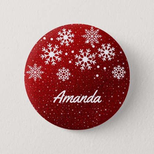 Holiday Pin with name