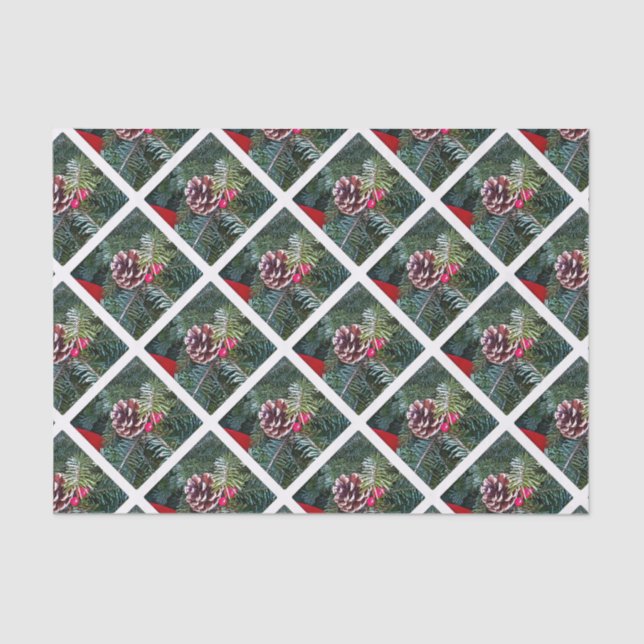 Holiday Pine Tissue Paper (Front)