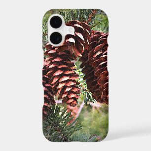 Holiday Pinecone Arrangement iPhone 17 Case