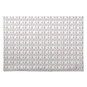 Holiday Place Mats Christmas Reindeer Party Decor