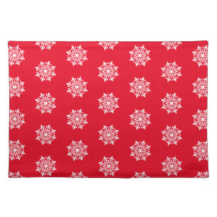 Holiday Placemat Snowflakes
