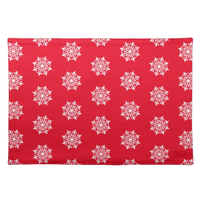 Holiday Placemat Snowflakes (Front)