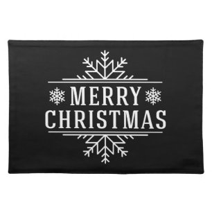 Holiday Placemat Snowflakes