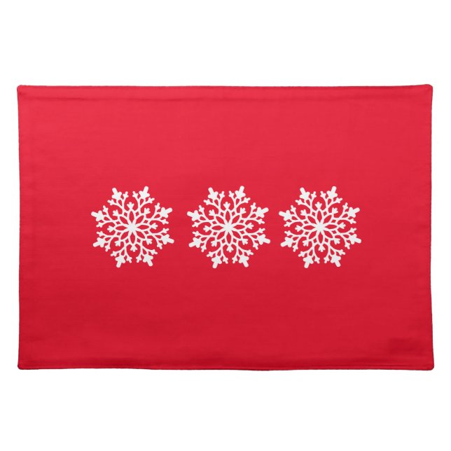 Holiday Placemat Snowflakes (Front)