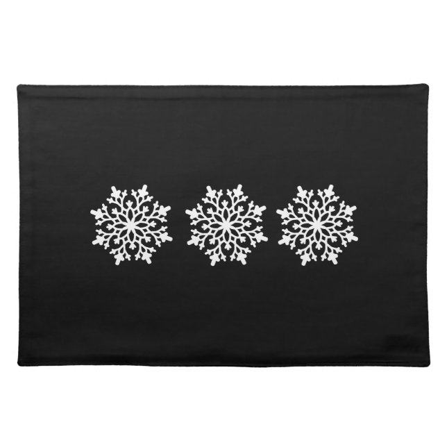 Holiday Placemat Snowflakes (Front)