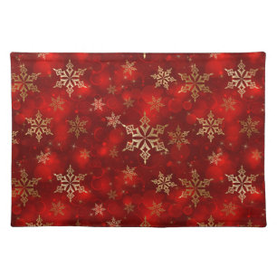 Holiday Placemat-Snowflakes Placemat