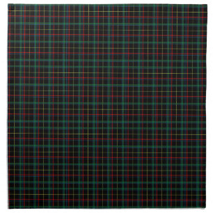 Holiday Plaid Cloth Dinner Napkins