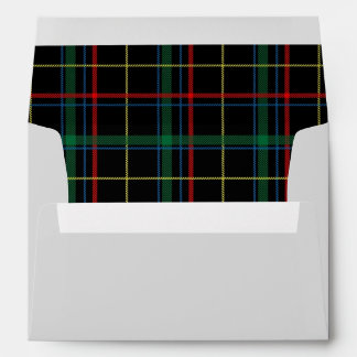 Holiday Plaid Envelopes