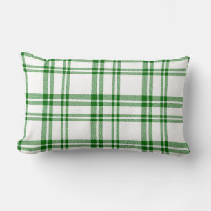 Holiday Plaid Lumbar Pillow