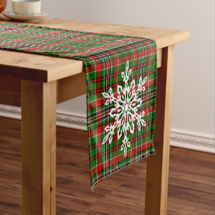 Holiday Plaid Table Runner