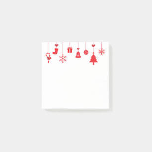 Holiday post-it notes