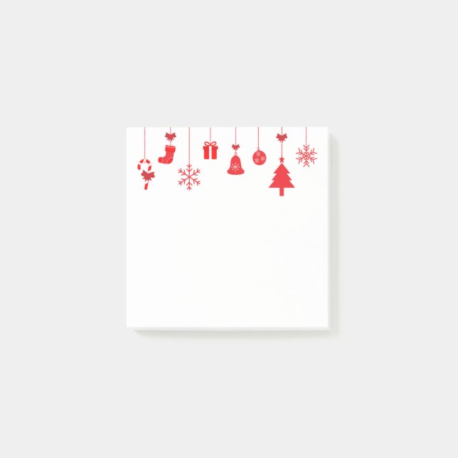 Holiday  post-it notes (Front)