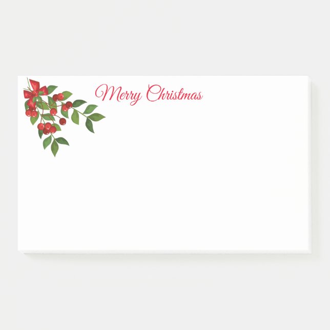 Holiday  post-it notes (Front)