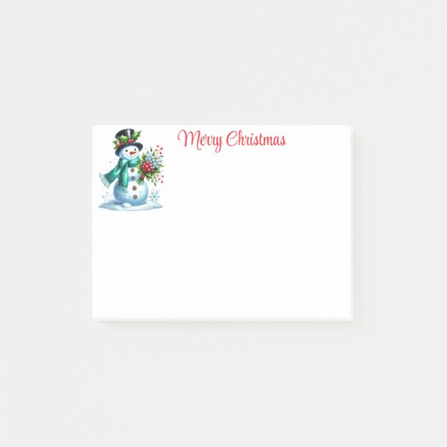 Holiday  post-it notes (Front)