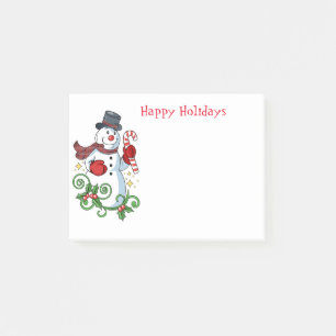 Holiday post-it notes