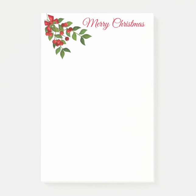 Holiday  post-it notes (Front)