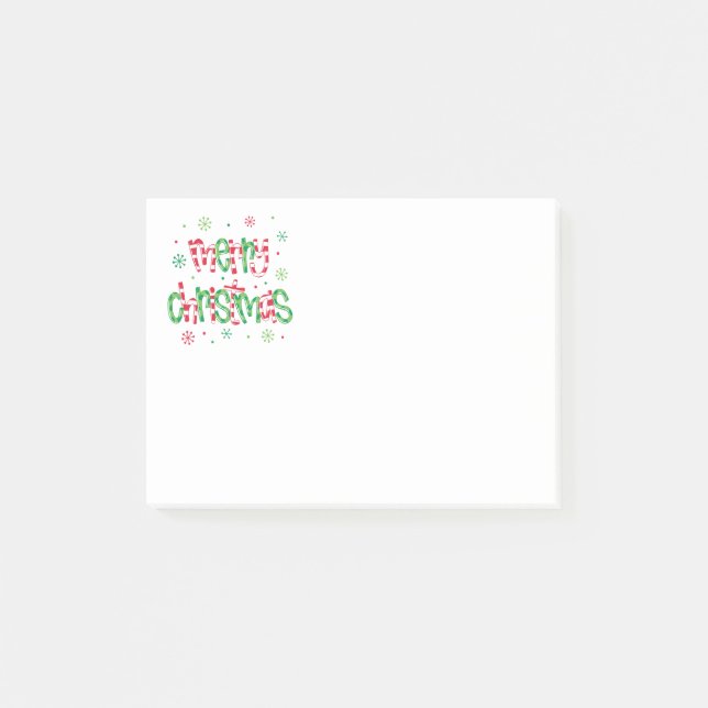 Holiday  post-it notes (Front)